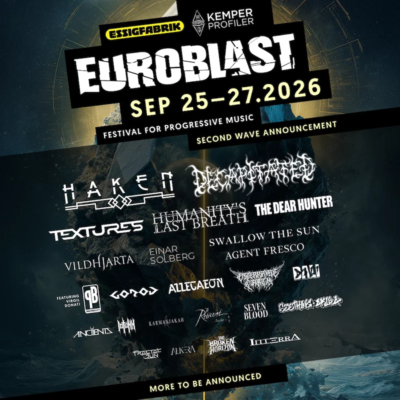 Euroblast Festival Essigfabrik Köln 2026
