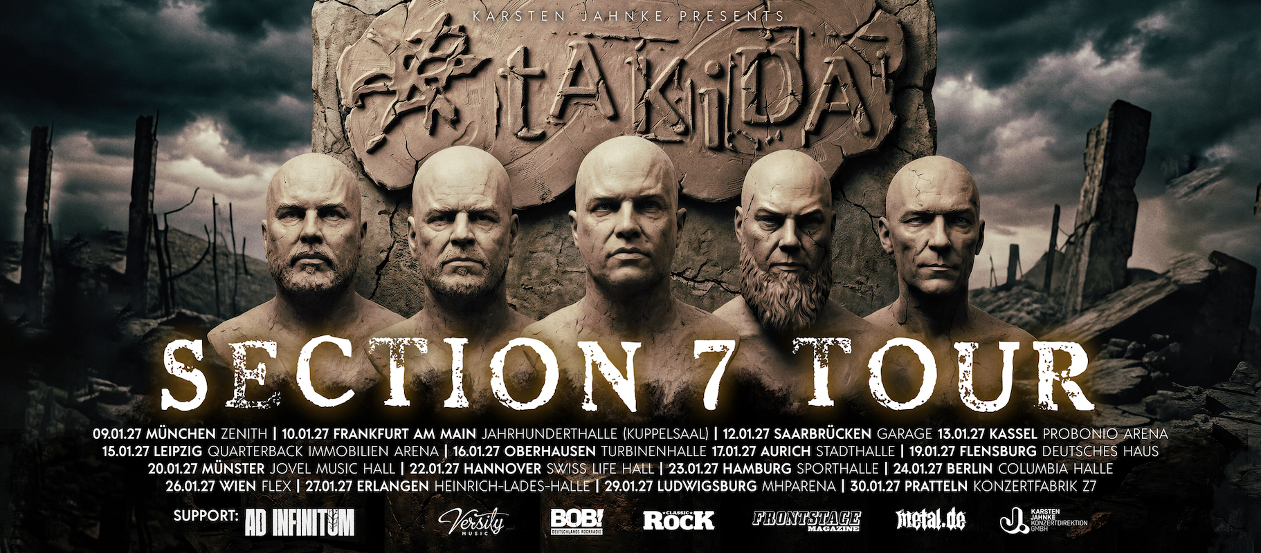 Takida - Section 7 Tour