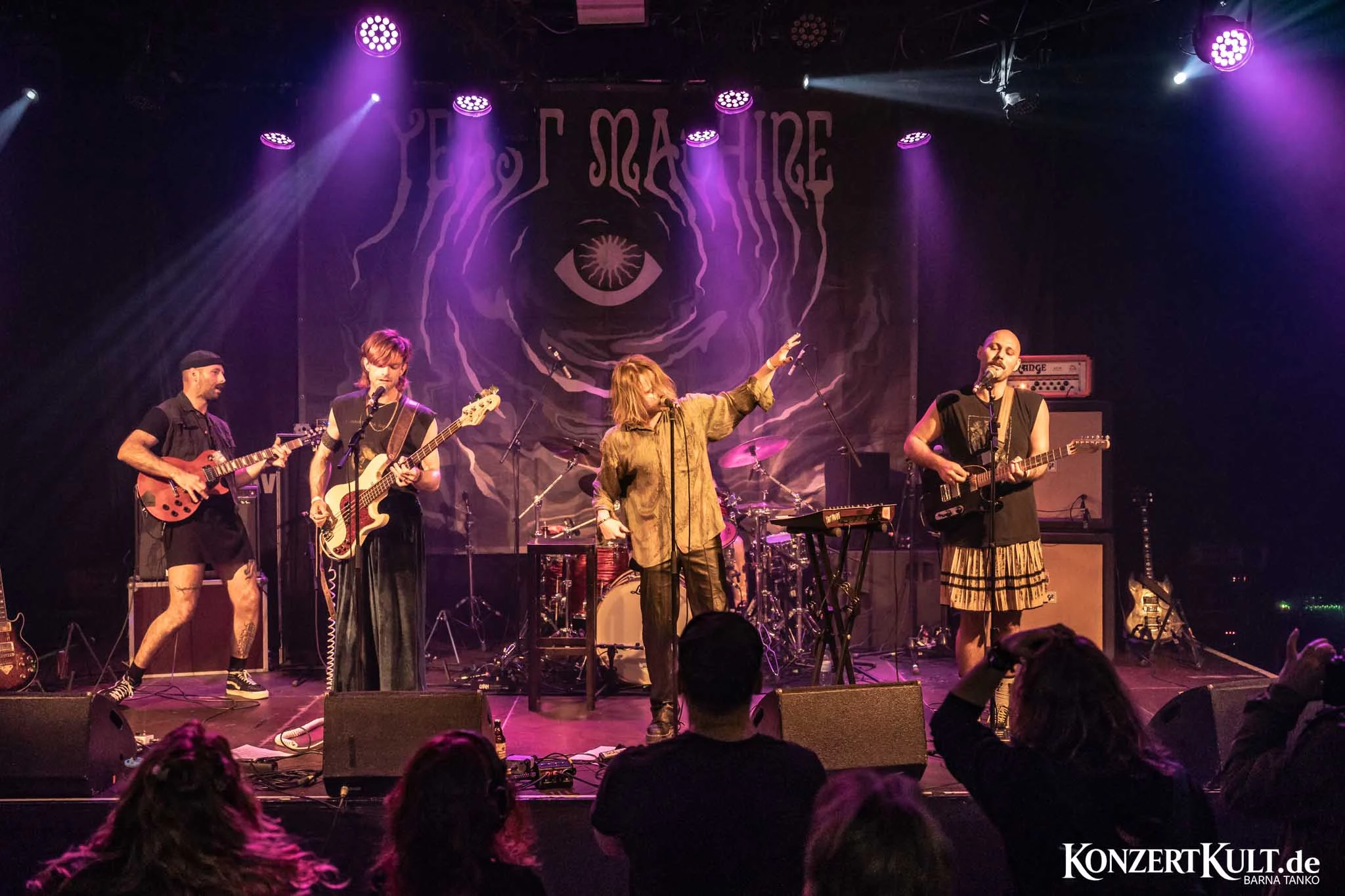 Yeast Machine Konzertfotos von YEAST MACHINE im Rahmen der SOL SONIc PART III, am 11. April 2026 im Carlswerk Victoria - Club Volta in Köln.