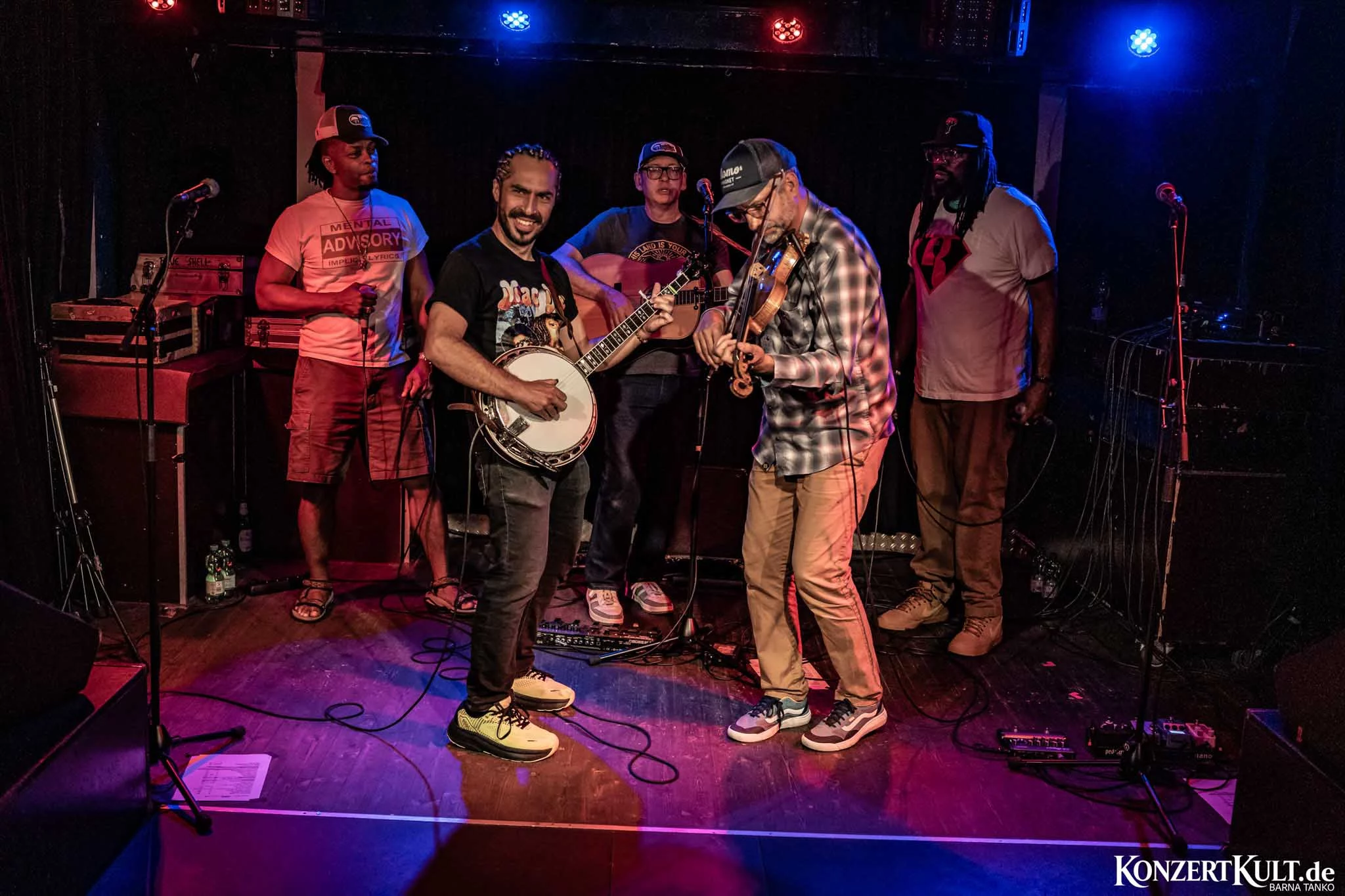 Gangstagrass Gangstagrass at the Blue Shell in Cologne, Germany